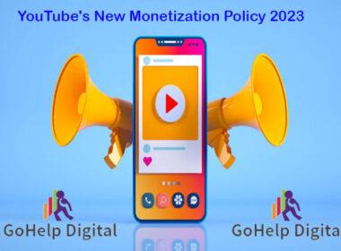 YouTube's New Monetization Policy 2023